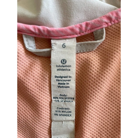 Lululemon Athletica 1/4 Zip Pullover‎ Women’s Size 6 Ca 35801 - Picture 2 of 13